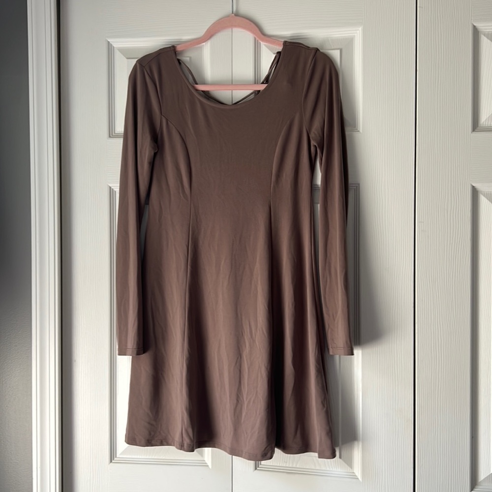 Forever 21 Lace Up Back Dress